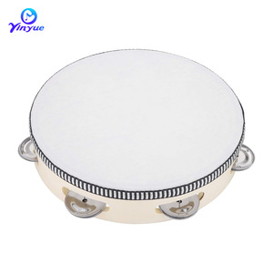 ออร์ฟ เพอร์คัชชันกลองมือไม้ขนาด 8 นิ้วสำหรับการศึกษาปฐมวัย เครื่องดนตรีสำหรับเด็ก - Product Image 2