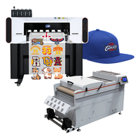 Imprimante DTF entièrement automatique 60 cm XP600 I3200, encre pigmentée, garantie 1 an pour T-shirts, jeans, sacs, chaussures