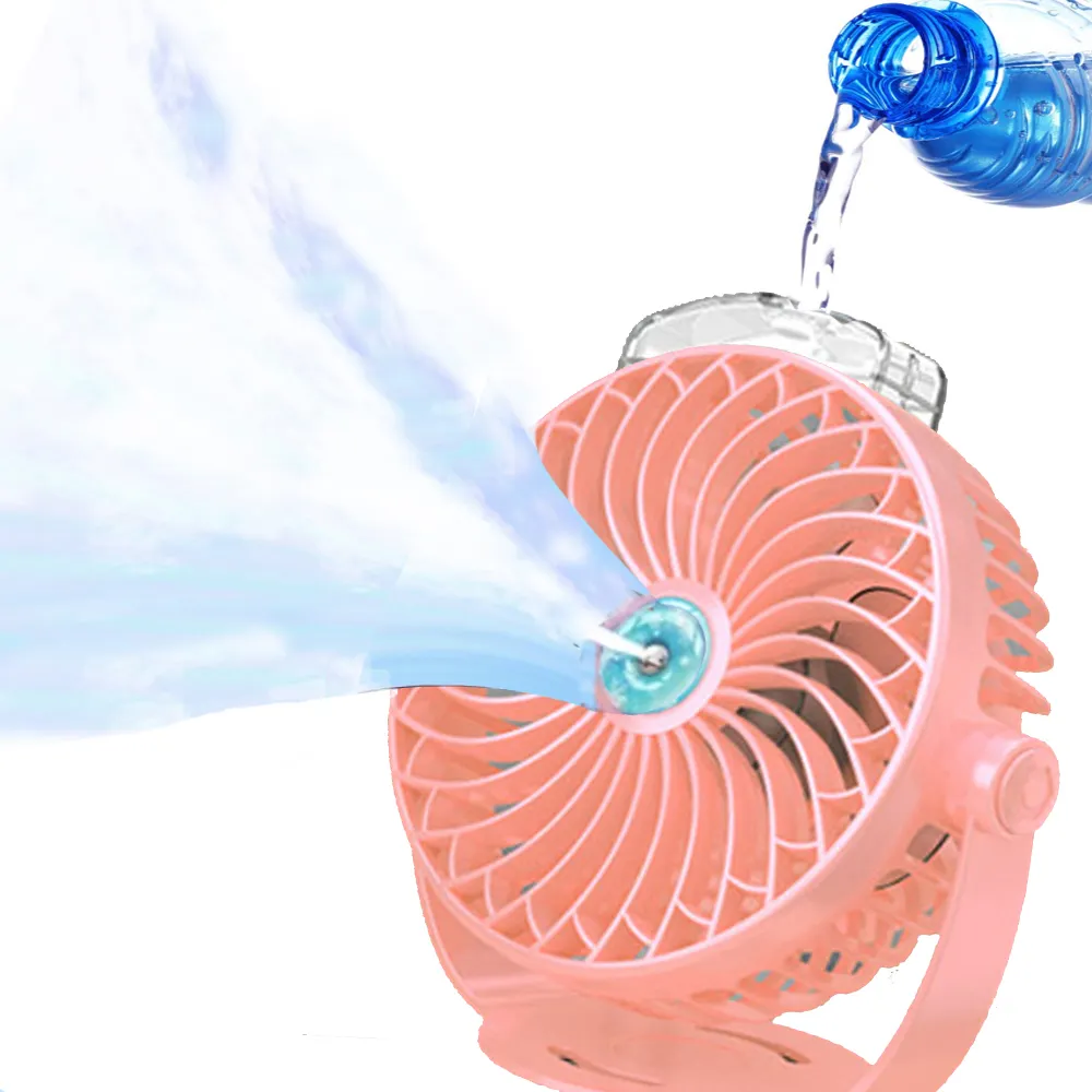 Tik टी उड़नेवाला नए उत्पादों यूएसबी चार्ज मिनी पोर्टेबल humidifier प्रशंसक धुंध