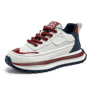 Mens <b>Shoes</b> Mesh Trendy Casual Sports Height Increasing Breathable Color Blocking Trendy <b>Shoes</b> Stain Resistant Soft Board <b>Shoes</b> - Product Image 6