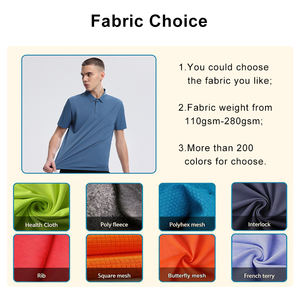 เสื้อเชิ้ตผู้ชายแขนสั้นผ้าโดบี้คุณภาพสูง 100% โพลีเอสเตอร์ สกรีนโลโก้ได้ ระบายอากาศดี แห้งเร็ว สวมใส่สบาย สีพื้น - Product Image 3