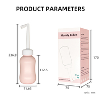 Pulvérisateur de bidet portatif pour soins post-partum, bouteille périnéale inversée pour la récupération et le nettoyage périnéal après l'accouchement, bidet portable