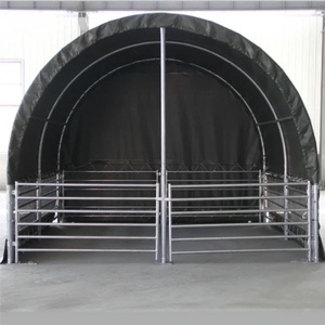 Tente pour animaux toutes saisons LT132010 pour chevaux, moutons, volailles et protection des petits animaux de ferme, abri imperméable en PVC pour bétail - Product Image 5