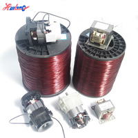 Fils électriques de qualité supérieure avec revêtement isolant AWG SWG IEC-60317 Fil magnétique en aluminium émaillé pour enroulement de moteur Fil rond