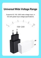 Chargeur USB 5V 1A 2A Prise EU Certifié CE Écologique Adaptateur d'alimentation OTP pour téléphone portable Écouteurs Vente en gros Service OEM