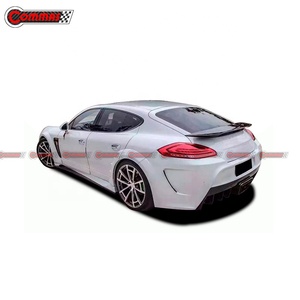 ชุดแต่งตัวถังคาร์บอนไฟเบอร์ MSY Style สำหรับ Porsche Panamera 970 ปี 2014-2016 ประกอบด้วยลิ้นหน้า สเกิร์ตข้าง ฝากระโปรงหน้า กระจังหน้าหลัก - Product Image 2