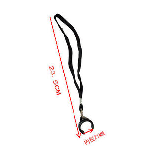 Anti <b>Slip</b> Wrist Rope For Walking Stick Black <b>Nylon</b> Adjustable Strap Outdoor Hiking Accessory - Product Image 2