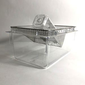 Set di Gabbie Trasparenti e Sicure per Topi e Ratti da Laboratorio, Vaschette per Allevamento di Roditori, Trasportini e Mangiatoie per Animali Domestici - Product Image 2