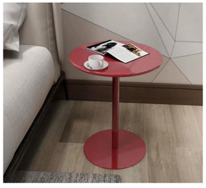 Small Round <strong>Coffee</strong> <strong>Tables</strong> in White Black <strong>Yellow</strong> Gold Red Orange Blue Green for Tea Shops Dessert Cafes High Leg <strong>Coffee</strong> Dining - Product Image 5