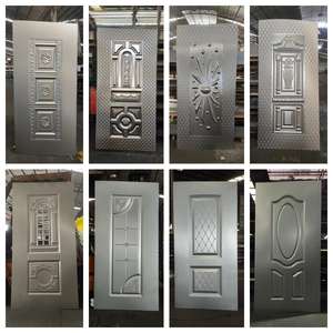 新デザイン金属ドアスチール刻印ドア板金鉄灰ドアシート皮膚ベニヤゲート用 - Product Image 6