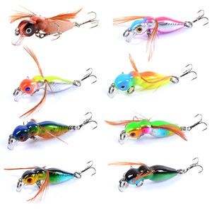 Señuelo de Pesca Alpha 4.5cm 3.4g, Libélula Biónica, Señuelo Flotante de Superficie, <span class=keywords><strong>Cebo</strong></span> Duro para Lubina y Trucha - Product Image 2