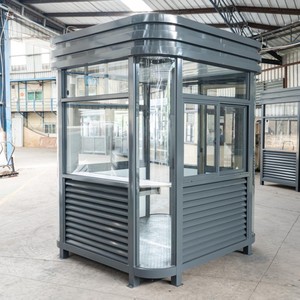 Thép hiện đại an ninh gian hàng bảo vệ phòng cho biệt thự nhà vệ sinh sử dụng ngoài trời nhiệm vụ bãi đậu xe an ninh công cộng - Product Image 4