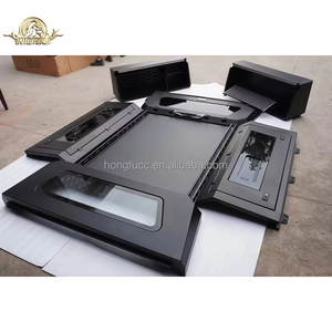 Tapa Rígida Inteligente HF Custom para Camioneta <span class=keywords><strong>Ford</strong></span> F-150 2020 2021 2022 de 6.5 pies, Cubierta Superior de Aluminio para Camioneta de 5.5 pies, Tipo Camper Shell - Product Image 5