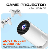 YDH-F300 Pro 2025 Nouveau projecteur de jeu 3D portable avec lecture vidéo 800 ANSI Smart 4K HD 2G RAM pour projecteur de jeu Android 12