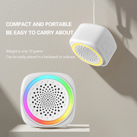 Mini haut-parleur sonore pour poussette, veilleuse pour nouveau-nés et enfants, machine à bruit blanc pour bébé