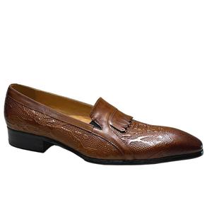 Mocasines de Cuero Vacuno Personalizados, Formales, Casuales, con Diseño Geométrico, para Hombre - Product Image 6