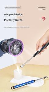 Briquet électronique créatif de cuisine, allumage coupe-vent, construction en fer, bâton multifonction à arc électrique pour bougies - Product Image 5