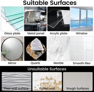 Transparent Seamless Wall Self-adhesive Eco-Friendly Metal & PVC Modern Stylish <b>Hook</b> for Kitchen <b>Bathroom</b> Living Room Bedroom - Product Image 4