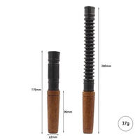 Sifflet d'appel bionique réglable pour cerfs et sangliers, imitant les sons de gibiers sauvages, en bois, pour la chasse en extérieur