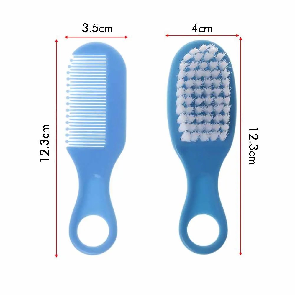 Wholesale private label kids brush comb set plastic Handle Baby Comb