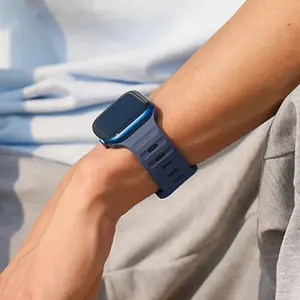 Nieuwe Design Sport Siliconen Rubber Polshorlogeband Horlogeband Serie Aanpassen Riem Appl Horloge Armband Voor Apple Opp Tas 10 Stuks