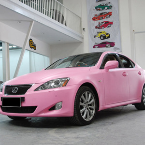 WRAPMASTER <span class=keywords><strong>Vinilo</strong></span> Autoadhesivo Mate Rosa de 1.52*30m para Modificación de Automóviles, Adhesivo para Carrocería - Product Image 2