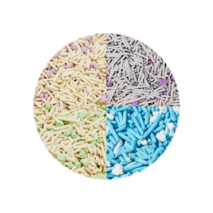 Litière pour chat en tofu <span class=keywords><strong>Wolfskin</strong></span>, écologique, sans poussière, en forme de bande, plusieurs options de couleurs, meilleur choix pour l'hygiène féline, vente en gros - Product Image 2