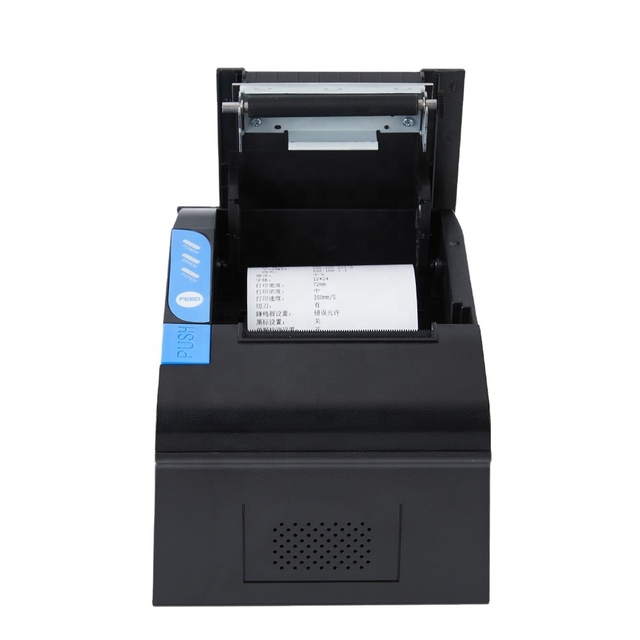 High-Speed 80mm Thermal Receipt POS Printer Cheap USB/Serial/Ethernet Options with Thermal Paper in Stock