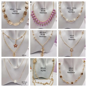 Collana Xuping in oro 24K, nuovo stile, gioielli per <span class=keywords><strong>donna</strong></span> - Product Image 4