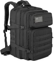 Sacs à dos tactiques pour hommes, grands, imperméables, pour la gym, vente en gros, personnalisés, 80L, 35L, avec harnais d'hydratation rouge et équipement tactique