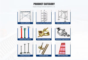 นั่งร้านก่อสร้างสำนักงานสมัยใหม่แบบหลายเสา แข็งแรงทนทาน โครงเหล็ก Q195 <span class=keywords><strong>รับ</strong></span>น้ำหนักได้ 500-800 กก. ขายตรงจากโรงงาน - Product Image 6