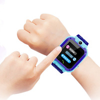 Lemfo — montre connectée Q12 pour enfants, Gps, écran tactile personnalisé, prise en charge de carte Sim, Sos, caméra, nouveau