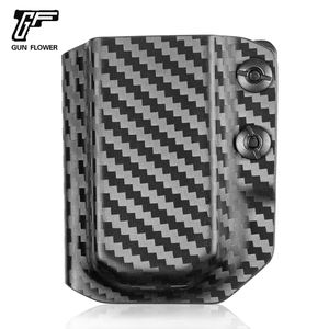 <span class=keywords><strong>Iwb</strong></span>/owb tactical kydex ซองนิตยสารแบบเดี่ยวคาร์บอนไฟเบอร์ขนาดพอดีกับนิตยสาร40sw ขนาด9มม. 45 - Product Image 2