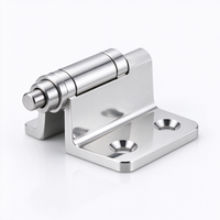Support de Charnière en Acier Inoxydable 304 Poli Usiné CNC sur Mesure, Quincaillerie de Porte Industrielle Marine Robuste OEM