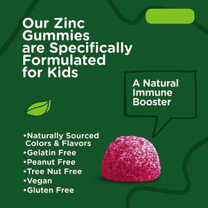Children's <strong>Zinc</strong> Soft Candy 15mg Immune Support Booster Children's Formula <strong>Zinc</strong> Vitamin Supplement Can <strong>Chew</strong> Multiple Flavors