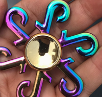 Regalo Promocional, Spinner de Dedos Colorido y Genial, Producto Antiestrés de Aleación de Zinc, Spinner de Mano, Giroscopio de Dedos, Personalizable