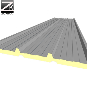 <span class=keywords><strong>แผ่น</strong></span>เหล็กแซนวิชแผ่นหลังคาและวัสดุทนไฟแผงโลหะสำหรับการใช้งานในคลังสินค้า - Product Image 2