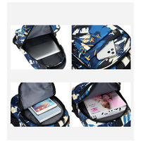Sac à dos de grande capacité pour hommes et femmes voyage en plein air loisirs sac à dos Oxford Camouflage étudiant sac d'école