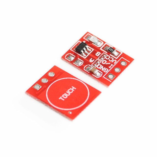 NEW TTP223 Touch button Module Capacitor type Single Channel Self Locking Touch switch sensor