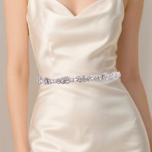 Bande de cheveux en <span class=keywords><strong>strass</strong></span> de luxe et <span class=keywords><strong>ceinture</strong></span> de <span class=keywords><strong>mariage</strong></span> ceintures de mariée pour accessoires de bal de fête pour <span class=keywords><strong>mariage</strong></span> et bal - Product Image 2