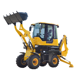 รถแทรกเตอร์ขนาดเล็กราคาถูกจากจีน พร้อมหัวขุดดินด้านหลังและหัวตักดินด้านหน้าสำหรับขาย - Product Image 1