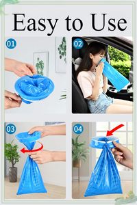 Xách tay xe sử dụng tùy chỉnh dùng một lần emesis Túi - Product Image 6