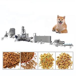 Extrudeuse automatique ligne de fabrication d'aliments équilibrés pour animaux de compagnie et chats Kibbel sec et humide ligne de fabrication d'aliments pour chiens - Product Image 3