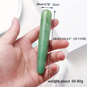 Varita de Cuarzo Rosa Natural para Yoni, Cristal Curativo a Granel, Palo de Masaje para Raspado, Varitas de Cristal Yoni Reafirmantes para Mujeres - Product Image 2