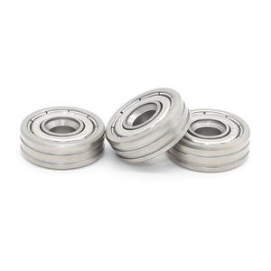 Roulement à billes à gorge profonde non standard S606ZZ 6*18*6mm en acier inoxydable avec poulie de guidage de courroie à tête fraisée - Product Image 5