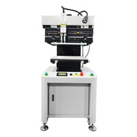 Línea de Producción de Paneles Solares Semiautomática, Impresora de Pasta de Soldadura, Línea de Producción SMT, Máquinas para Fabricación de PCB para Placas PCB de 400 mm