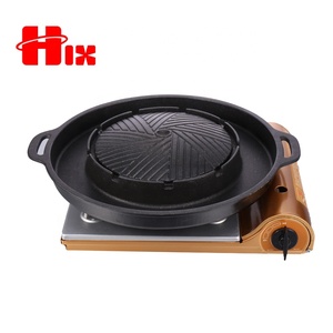 อลูมิเนียมหินอ่อนเคลือบเครื่องครัวเอเชียตะวันออกเฉียงใต้ขายร้อนบาร์บีคิว <span class=keywords><strong>Mookata</strong></span> - Product Image 3