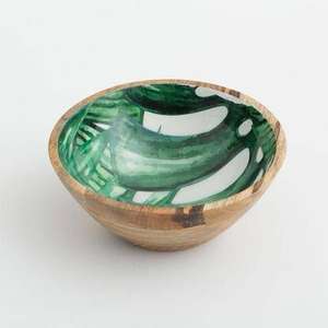 Bol en bois de manguier rustique émaillé, le plus vendu, émail coloré pour le service en cuisine, disponible pour la livraison mondiale - Product Image 2