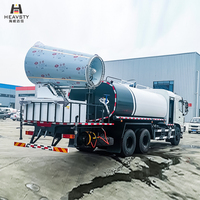 HEAVSTY Nouveau Camion Automatique Diesel Robuste à Contrôle de Poussière, Réservoir en Acier au Carbone de 5 mm pour Cummins, Modèle CLW5250TDYYT6