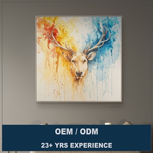 Decoración de Pared con Textura de Arte Pop Personalizada, Estilo Art Deco, Retrato de Mascota Personalizado - Product Image 1